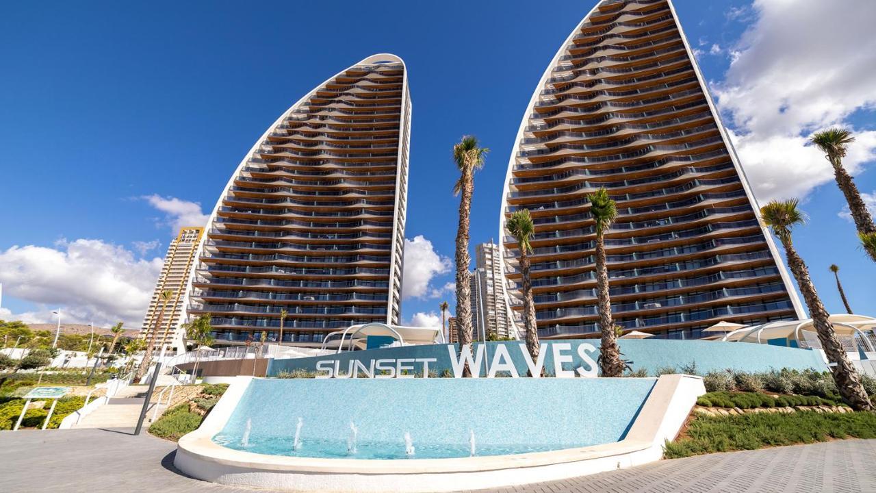 Sunset Waves Benidorm by KalmaRent Lejlighed Eksteriør billede